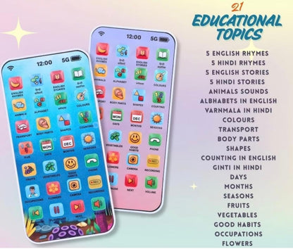 Rechargeable Educational Talking Phone