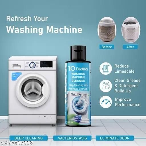 Washing Machine Cleaner liquid (Pack of 2)