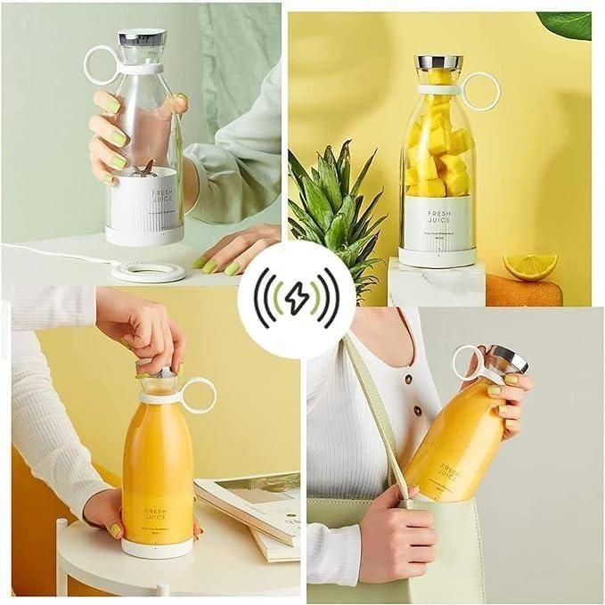 Portable Fresh Juice Blender Bottle – Blend Anytime, Anywhere