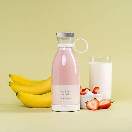 Portable Fresh Juice Blender Bottle – Blend Anytime, Anywhere