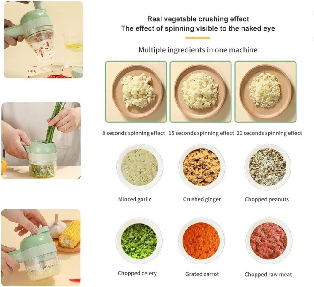 Multi-Function Electric Mini Food Processor & Chopper