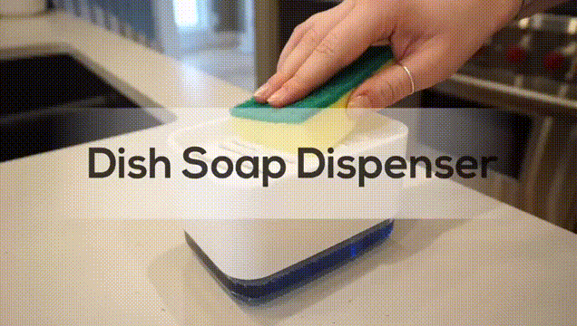 2 in 1 Soap Dispenser For Kitchen Sink Dish Washing Soap Dispenser