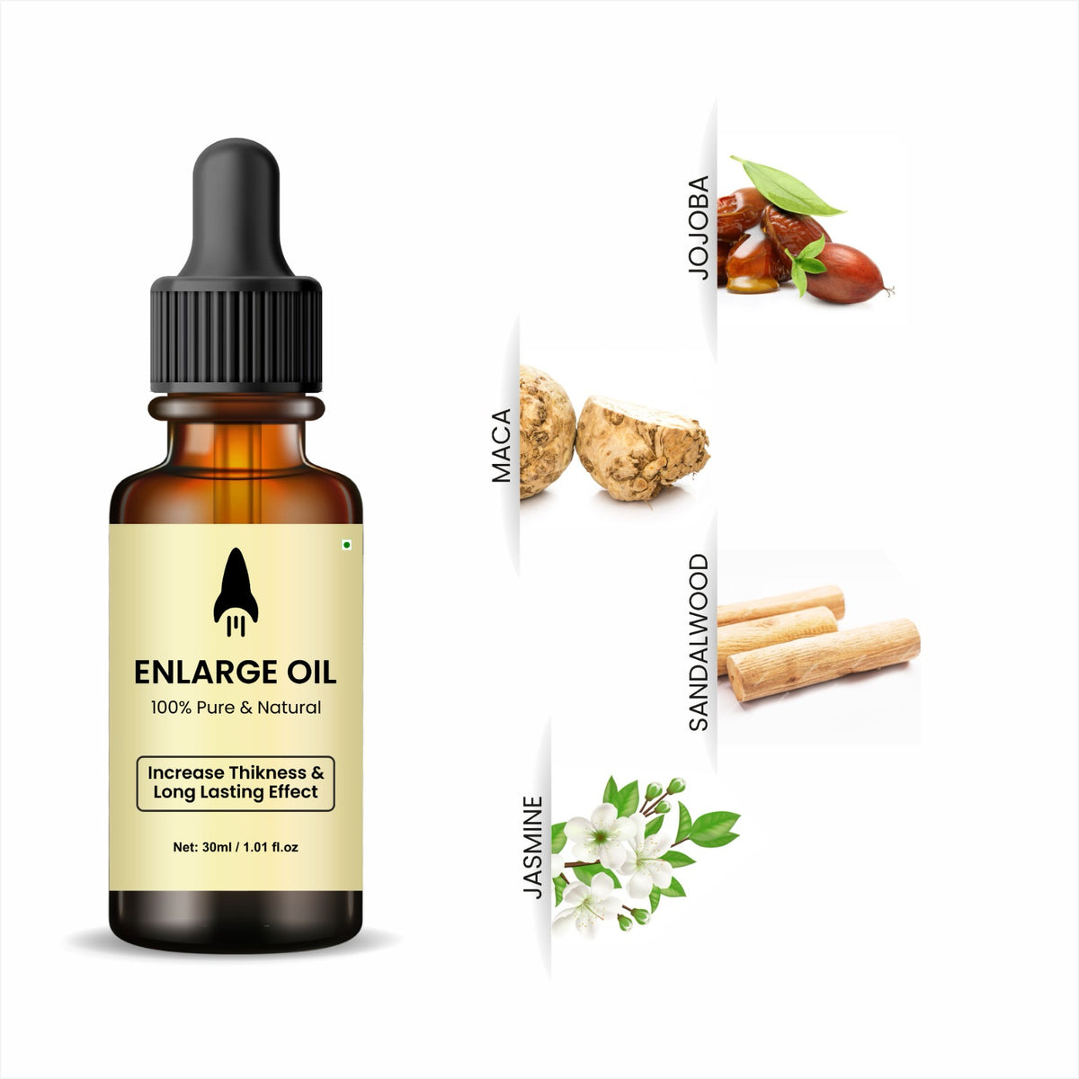 Enlarge Oil Pure and Natural (Pack of 2)