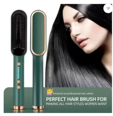 Straightening Brush, Fast Heating Care, 5 Settings Hair Straightener YOUF05 Hair Straightener Brush
