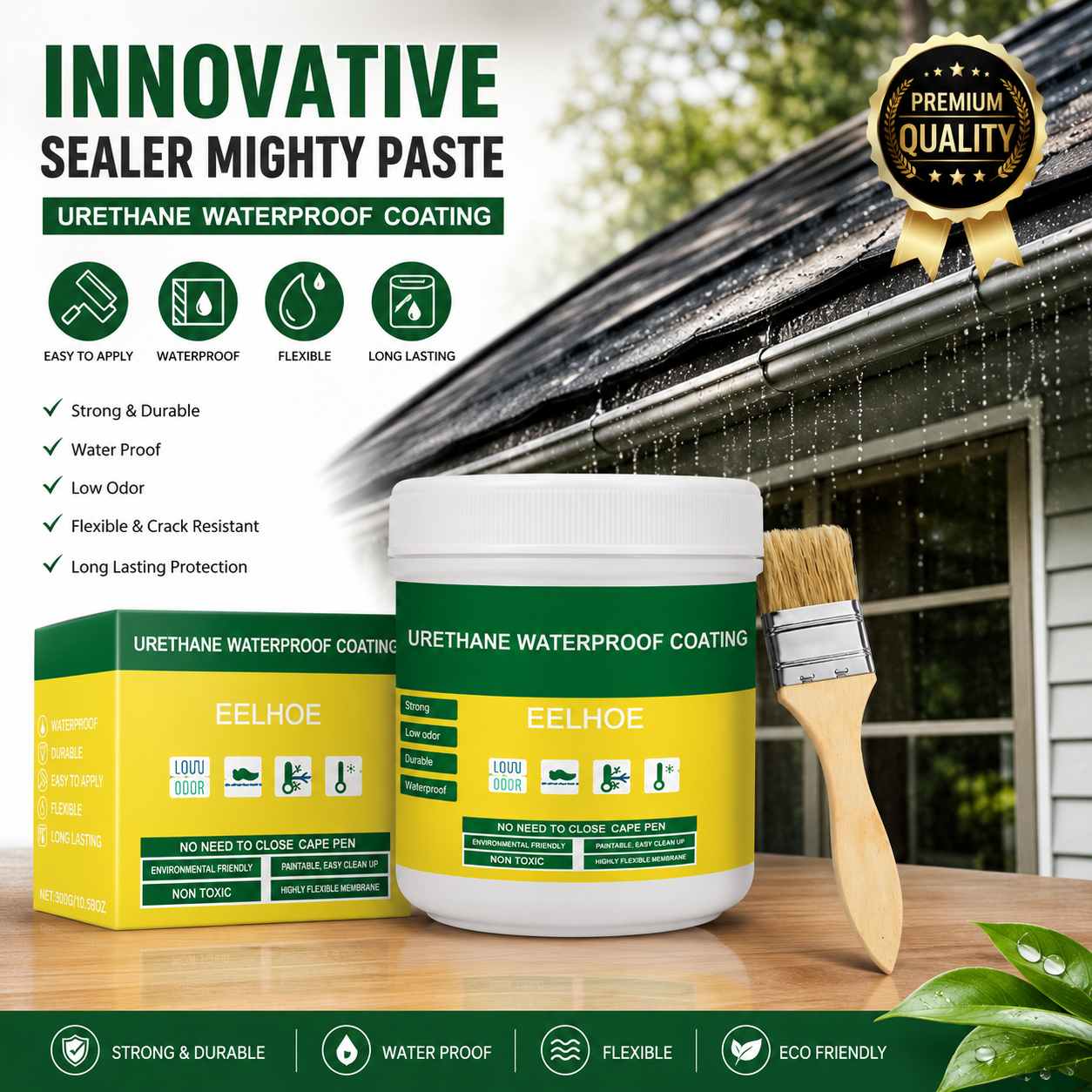Premium Transparent waterproof glue